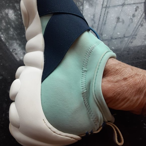 John Fluevog Mint and Navy Sneakers - Picture 14 of 16